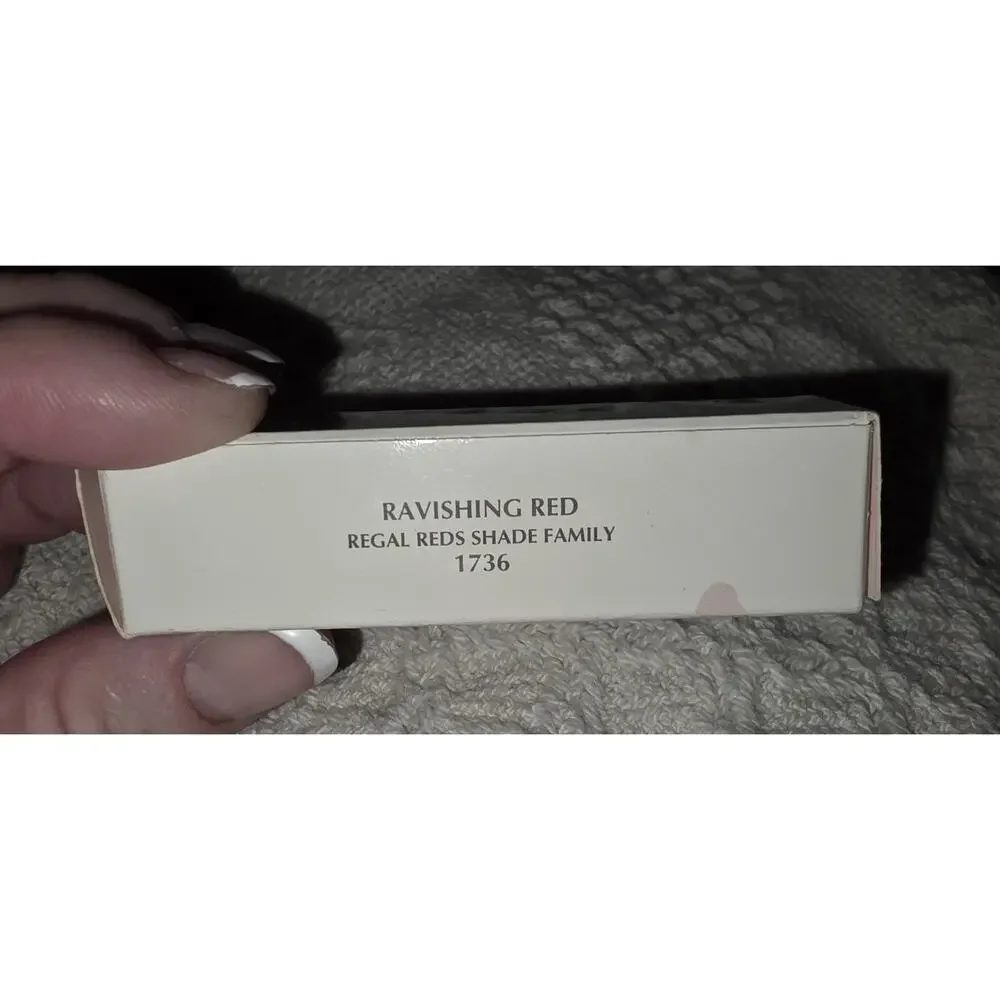 Mary Kay High Profile Creme Lipstick Ravishing Red 1736 .13 oz NIB